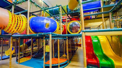 Have a cool and fun summer at this indoor play park .